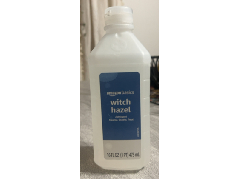 Amazon Basics Astringent, Witch Hazel, 16 fl oz/473 mL