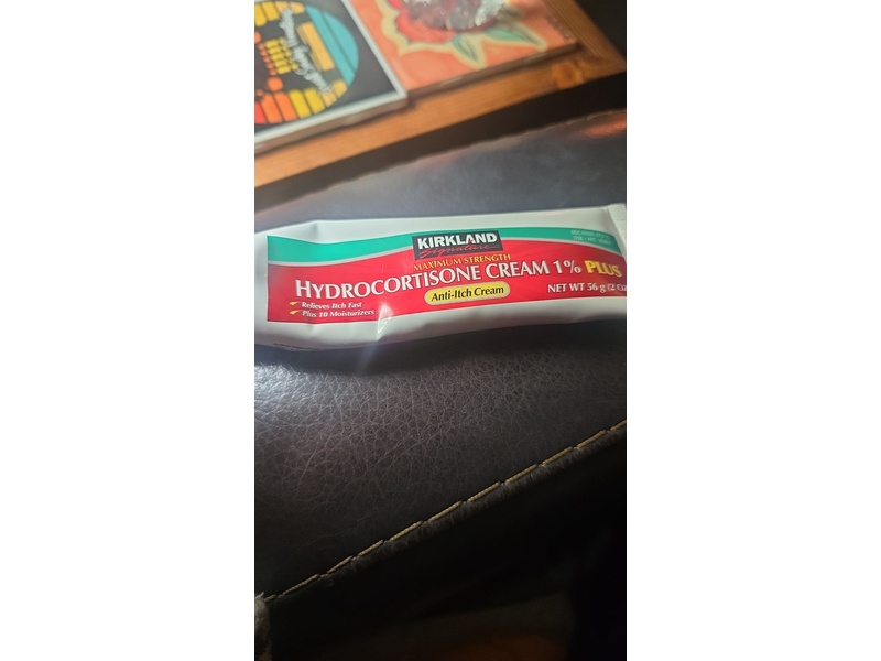 Kirkland Signature Anti Itch Plus Hydrocortisone Cream, 2 oz/56 g, Pack Of 4