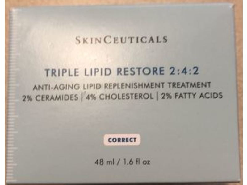 SkinCeuticals Triple Lipid Restore 2:4:2 Anti Aging Lipid Replenishment Treatment, Correct, 1.6 fl oz/48 mL