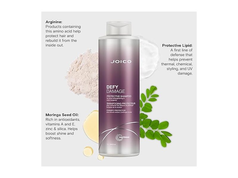 Joico Defy Damage Protective Shampoo, 33.8 fl oz/1 L