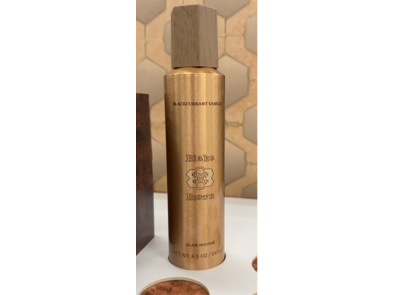 Blake Brown Glam Mousse, Blackcurrant Vanille, 8.5 oz/240 g