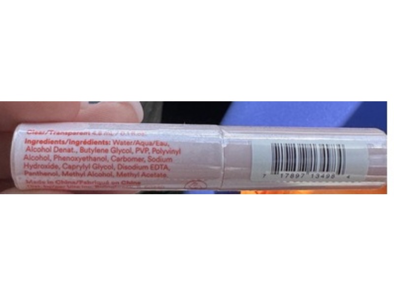 Ulta Beauty Brow Gel, Clear, 0.1 fl oz/4.8 mL