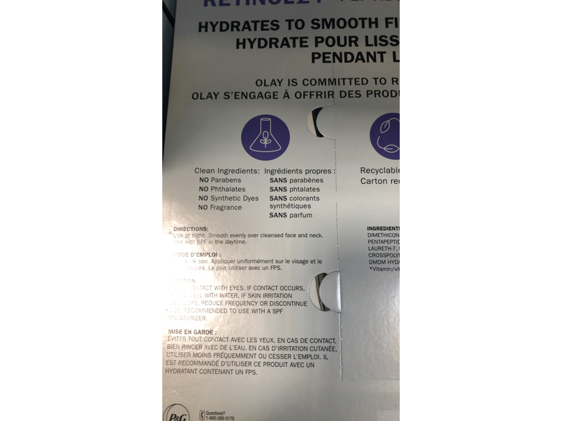 Olay Retinol 24 + Peptide Night Moisturizer