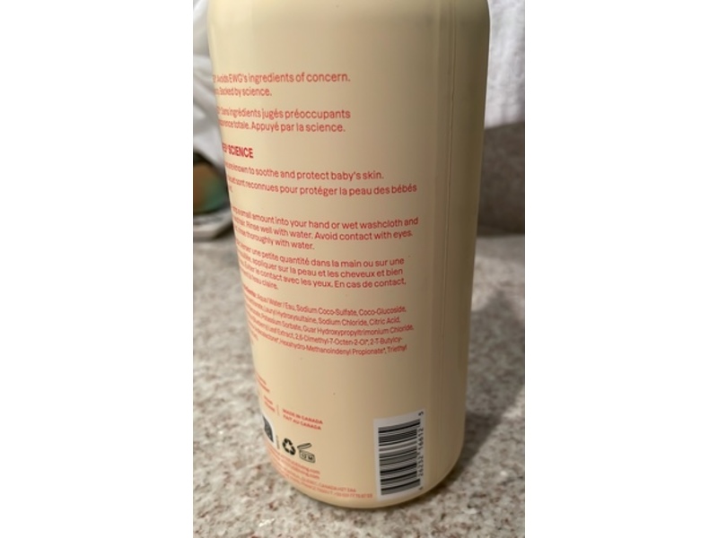 Attitude Baby Leaves Shampoo & Body Wash, Pear Nectar, 16 fl oz/473 mL