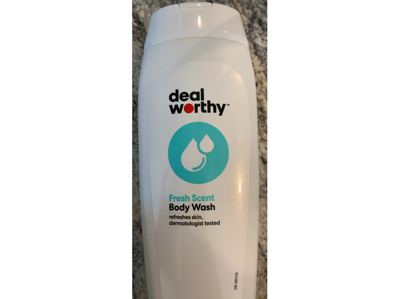 Deal Worthy Body Wash, Fresh Scent, 18 fl oz/532 mL