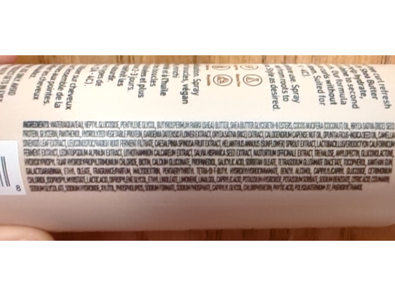 Fekkai Curl Refresh Leave - In Spray, Shea Butter, 5.0 fl oz/150 mL