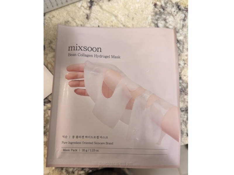 Mixsoon Bean Collagen Hydrogel Mask, 1.23 oz/ 35 g