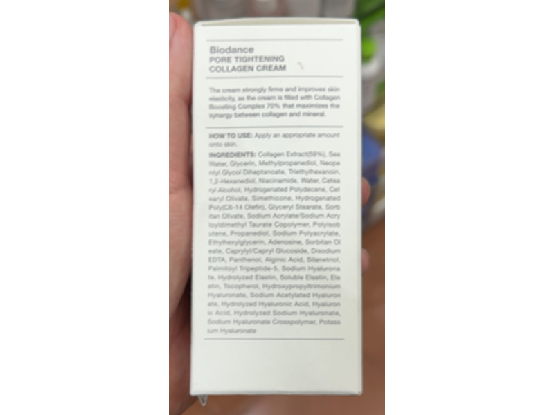 Biodance Pore Tightening Collagen Cream, 1.69 fl oz/50 mL