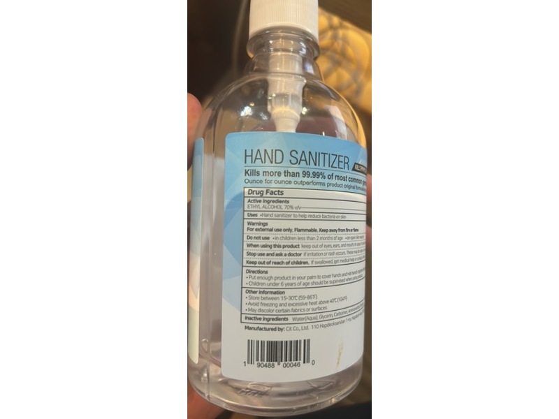 G Stream Hand Sanitizer, 16.9 fl oz/500 mL