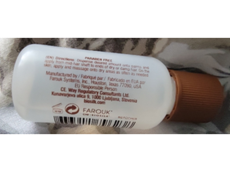 BioSilk Silk Therapy Leave-In Treatment, Coconut Oil, 0.5 fl oz/5 mL