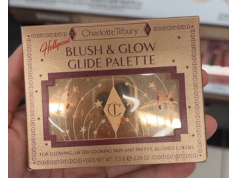 Charlotte Tilbury Blush & Glow Glide Palette, Tan To Deep, 0.26 oz/7.5 g