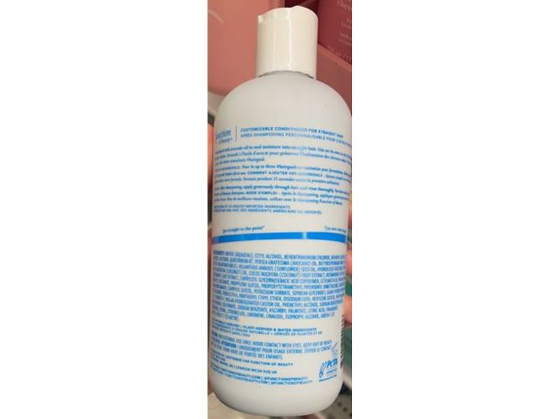 Function Of Beauty Straight Hair Conditioner, Avocado Oil, 11 fl oz/325mL