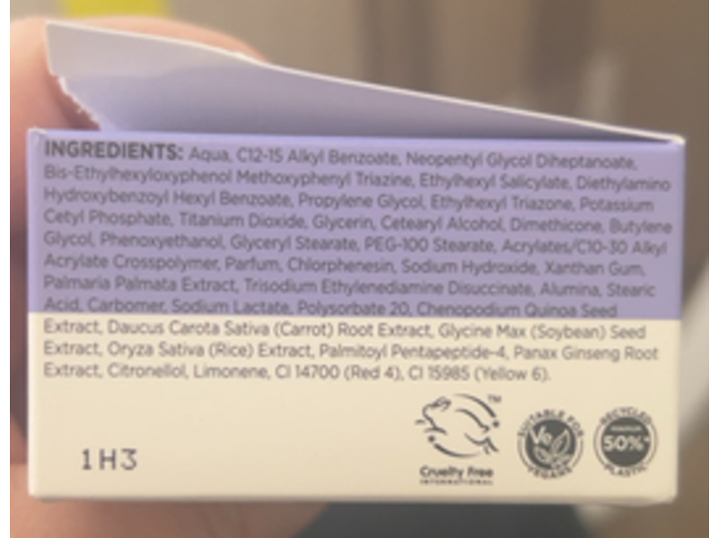 Superdrug Age Define Moisturising Day Cream, SPF 30