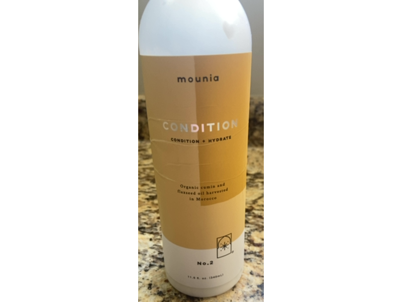 Mounia Condition, Organic Cumin & Flaxseed Oil, 11.5 fl oz/340 mL