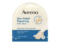 Aveeno Skin Relief Repairing Foot Mask, 1 Pair - thumbnail 1