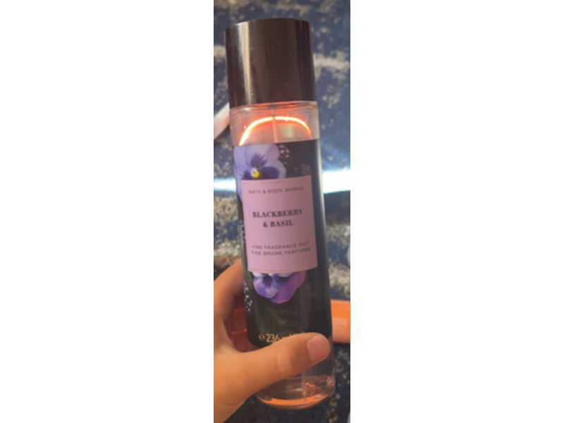 Bath & Body Works Fine Fragrance Mist, Blackberry & Basil, 8 fl oz/236 mL