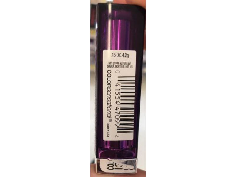 Maybelline New York Color Sensational Lipcolor, 450 Romantic Rose, 0.15 oz/4.2 g