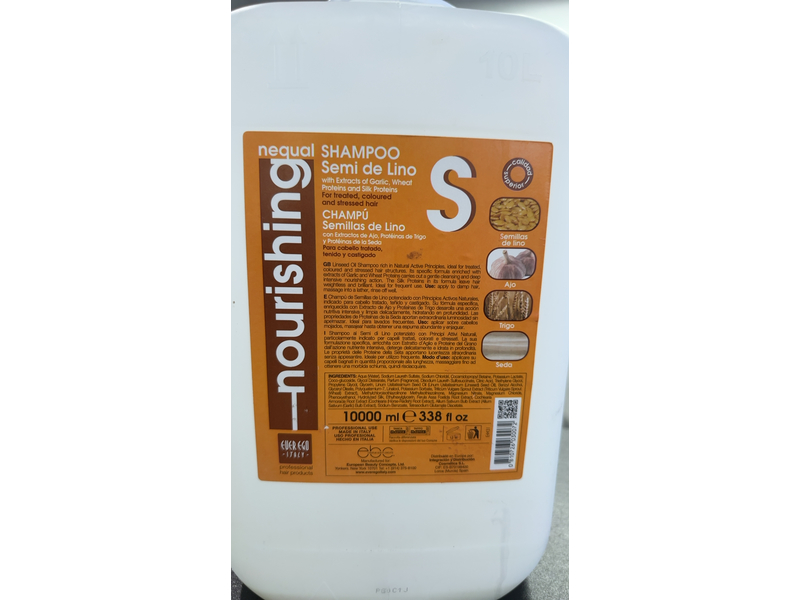 Ever Ego Nourishing Nequal Shampoo, 338 fl oz/10000 mL