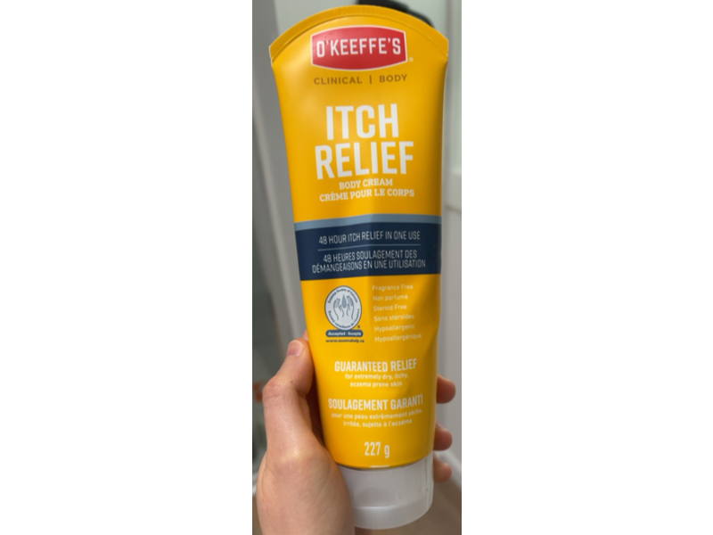 O'Keeffe's Clinical Itch Relief Body Cream, 227 g