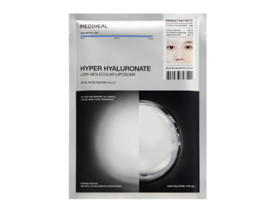 Mediheal Hyper Hyaluronate Low-Molecular Lipsome Face Mask, 240 g