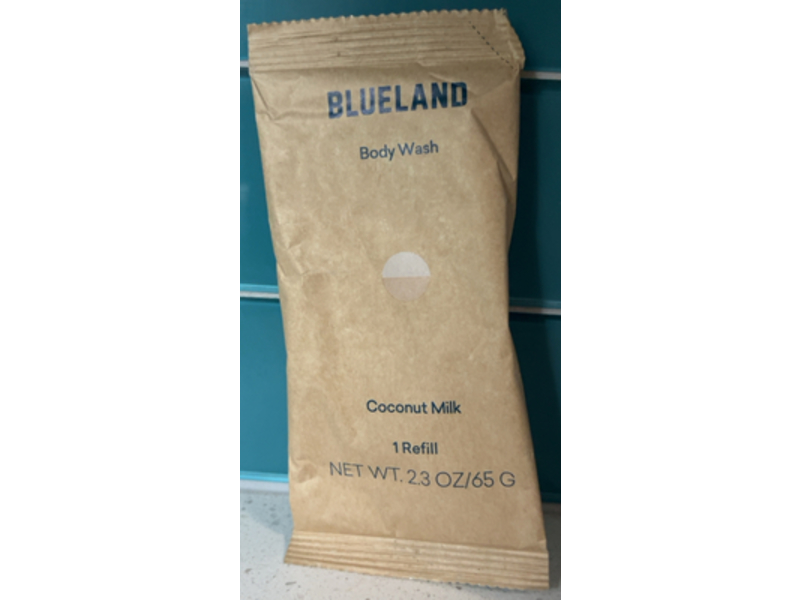 Blueland Bodywash, Coconut Milk, 2.3 oz/65 g, 1 Refill