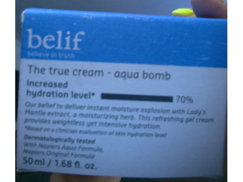 Belif The True Cream-Aqua Bomb, 1.68 fl oz/50 mL