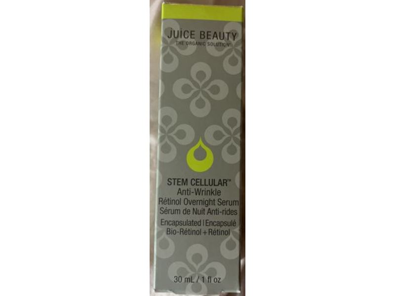 Juice Beauty Stem Cellular Anti-Wrinkle Retinol Overnight Serum, 1 fl oz/30 mL