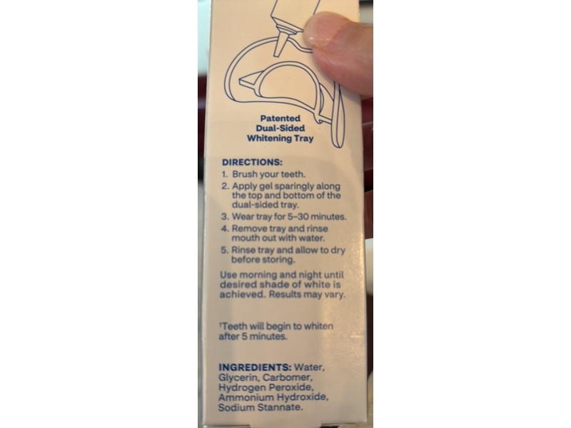 CVS 5 Minute Teeth Whitening Kit, 0.75 oz/21 g