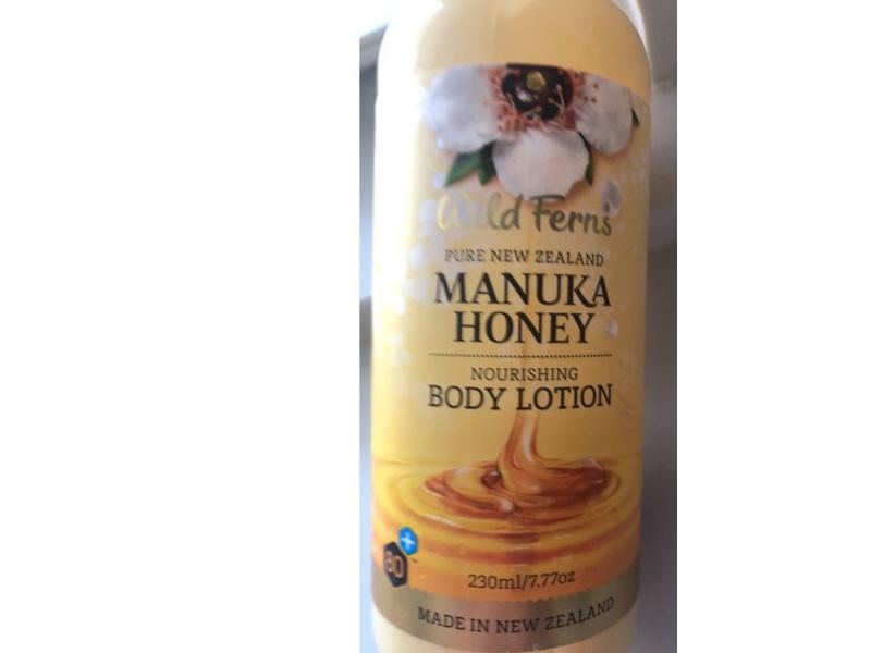 Wild Ferns Manuka Honey Nourishing Body Lotion, 7.77 oz/230 ml