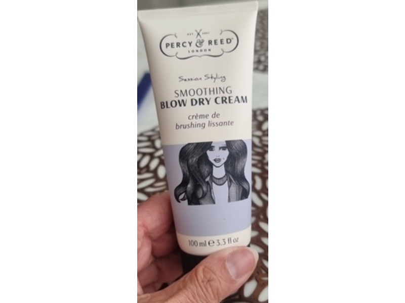 Percy & Reed Session Styling Smoothing Blow Dry Cream, 3.3 fl oz/100 mL