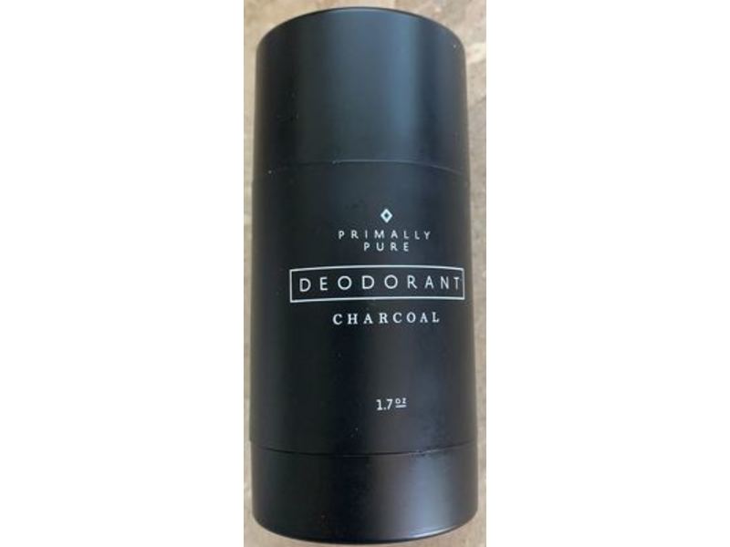 Primally Pure Deodorant, Charcoal, 1.7 oz