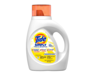 Tide Simply Free & Sensitive Laundry Detergent, Unscented, 25 Loads, 40 fl oz/1.18 L - Image 2