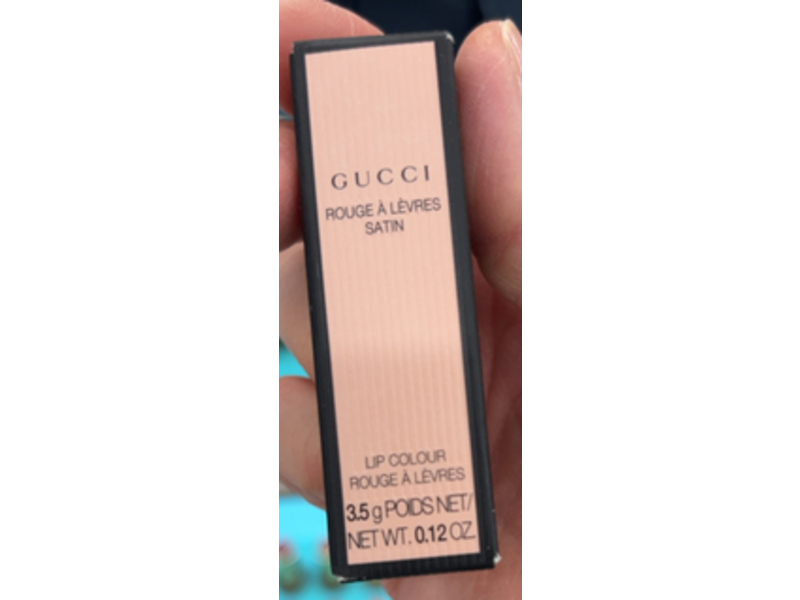 Gucci Satin Lip Colour, 119 Matilda Sunrise, 0.12 oz/3.5 g