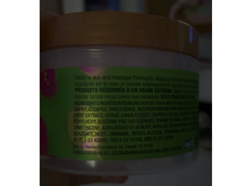 Tree Hut Whipped Shea Body Butter, Cherry Rave, 8.4 oz/240 g