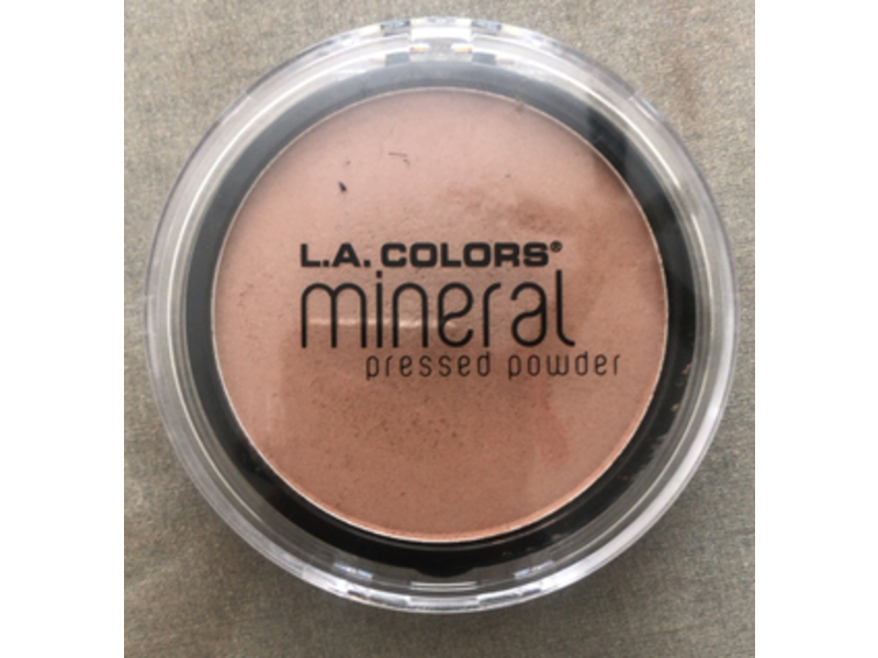 L.A. Colors Mineral Pressed Powder, Cmp 313 Creamy Cocoa, 0.26 oz/7.5 g