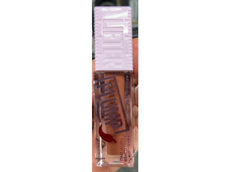 Maybelline New York Lifter Gloss Lifter Plump Plumping Lip Gloss, Cocoa Zing, 0.18 fl oz/5.4 mL