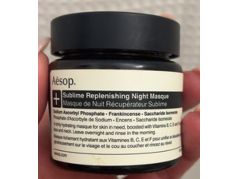 Aesop Sublime Replenishing Night Masque, 2.02 oz/60 mL Ingredients