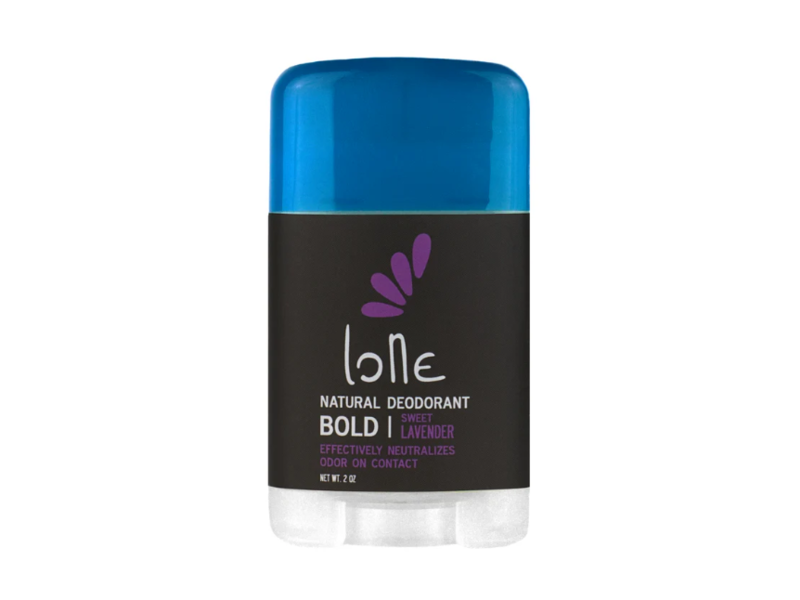 Lone Natural Bold Deodorant, Sweet Lavender, 2 oz