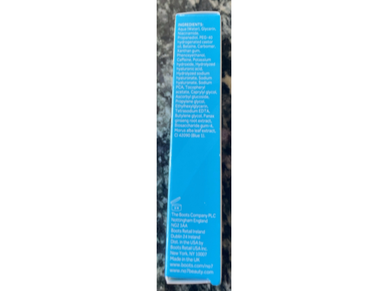 No7 Hydraluminous + Hydrating Cooling Under Eye Gel, Hyaluronic Acid, 0.5 fl oz/15 mL