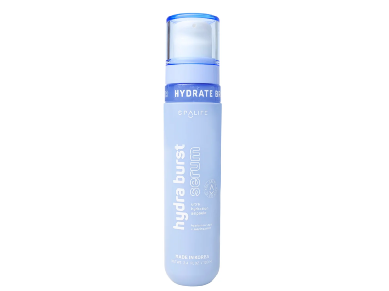 SpaLife Hydra Burst Ultra Hydration Ampoule Serum, 3.4 fl oz/100 mL