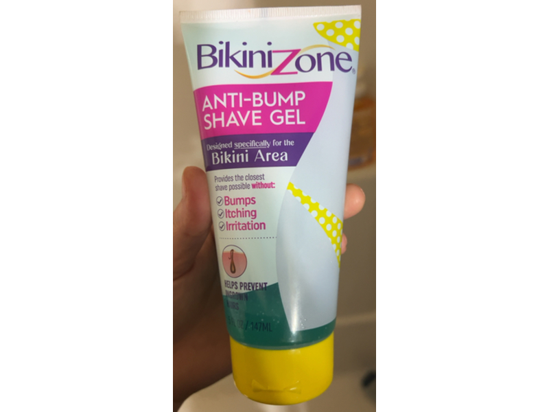 Bikini Zone Anti - Bump Shave Gel, 5 fl oz/147 mL