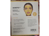 SKINETIC 2 Step Cryo Bright Radiance Mask, Vitamin C, Citrus & Cooling Rubber - thumbnail 3