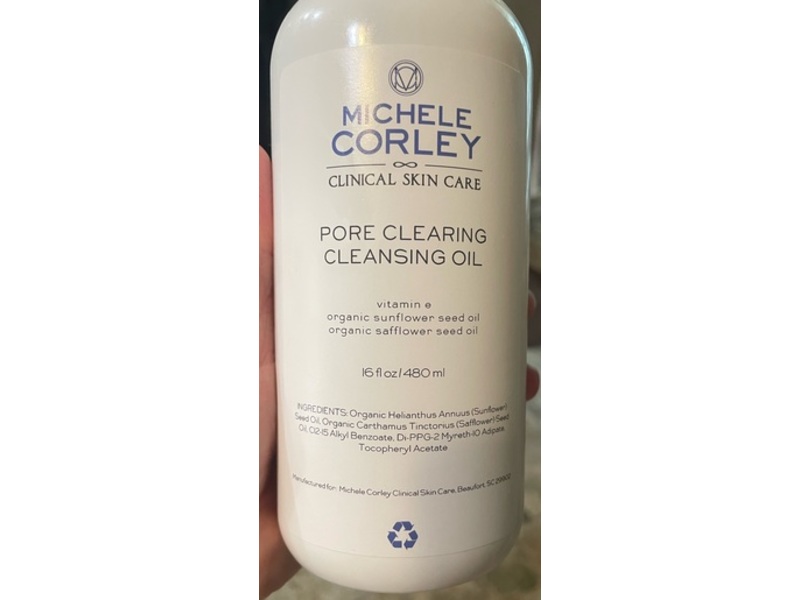 Michele Corley Pore Clearing Cleansing Oil, 16 fl oz/480 mL