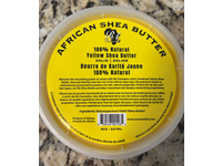 RA Cosmetic's 100% Natural Yellow Shea Butter, 8 oz/237 mL - Image 4