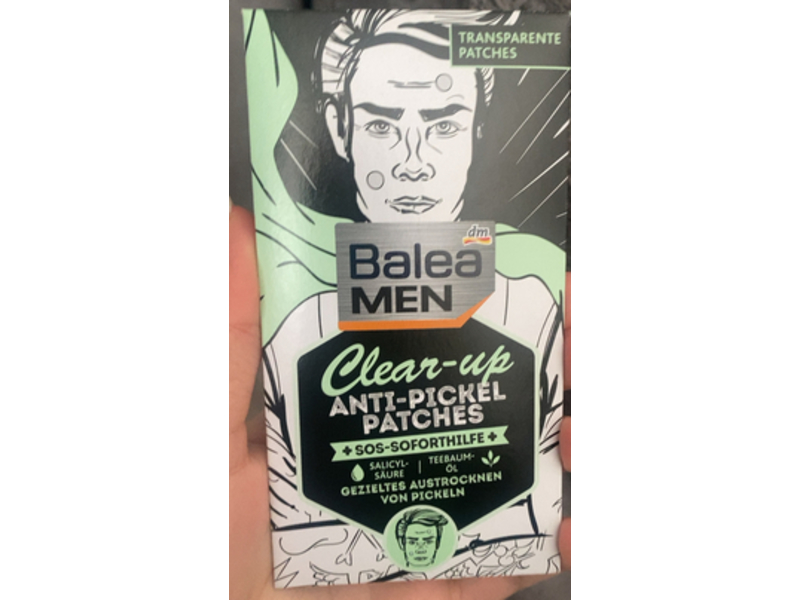 Balea Men Clear-Up Anti-Pickel Patches, 36 Count
