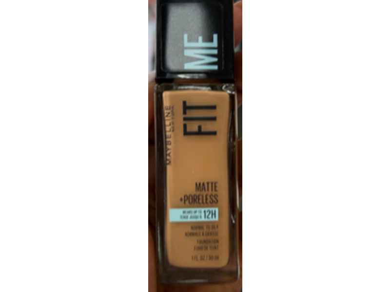 Maybelline New York Fit Me Matte + Poreless Foundation, 245 Classic Beige, 1 fl oz/30 mL