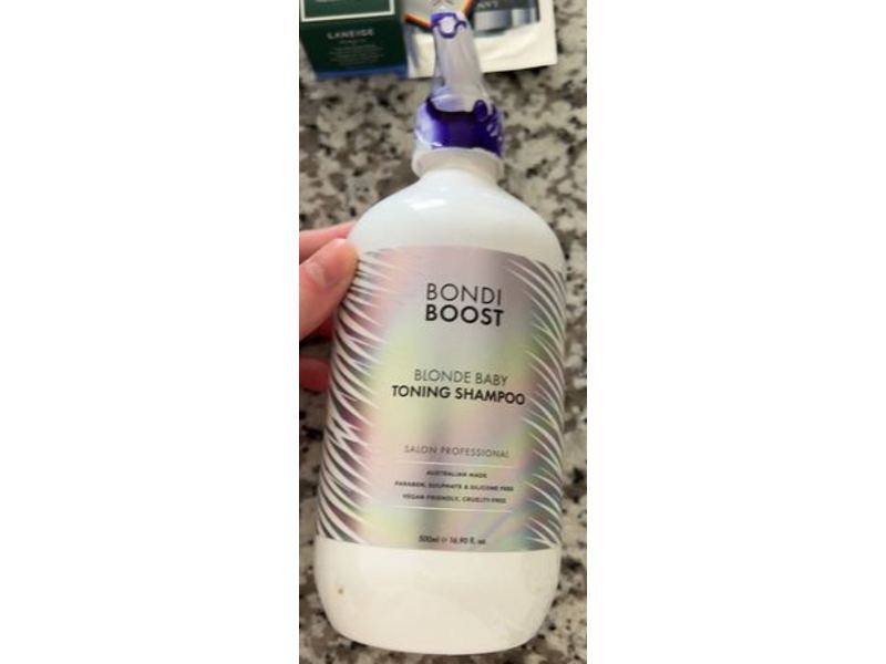 Bondi Boost Blonde Baby Toning Shampoo, 16.90 fl oz/500 mL
