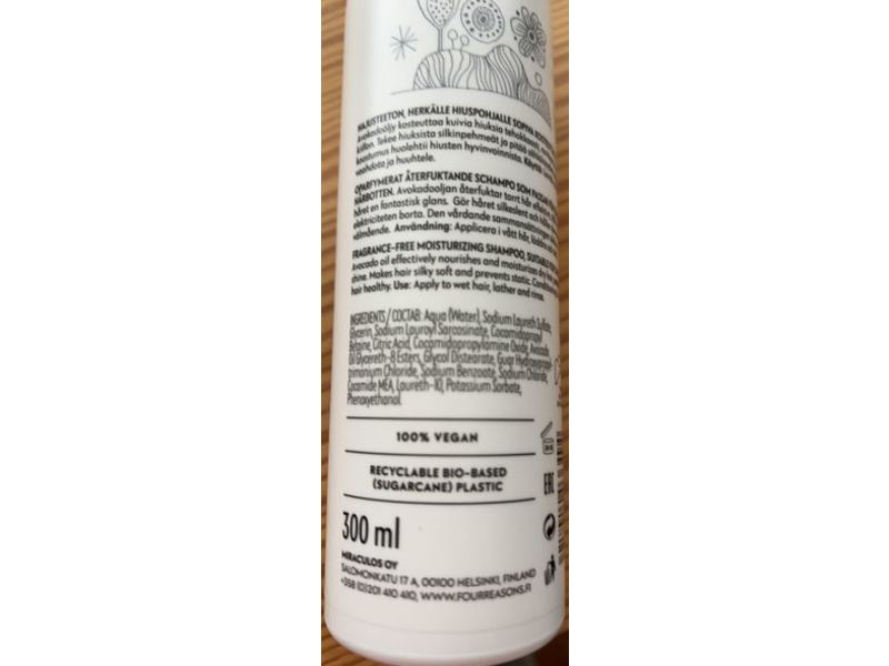 No Nothing Sensitive Moisture Shampoo, 10 fl oz/300 mL