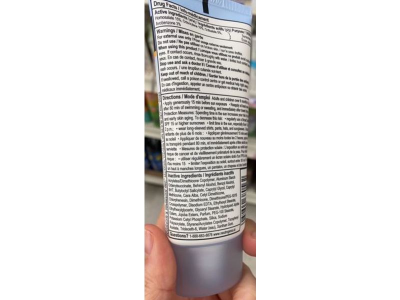 Neutrogena Ultra Sheer Dry-Touch Sunscreen, SPF 60, 88 mL