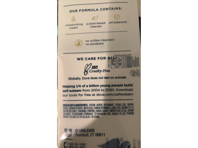 Dove Cool Moisture Bars, Cumber & Green Tea, 52.5 oz/1.48 kg, 14 Count